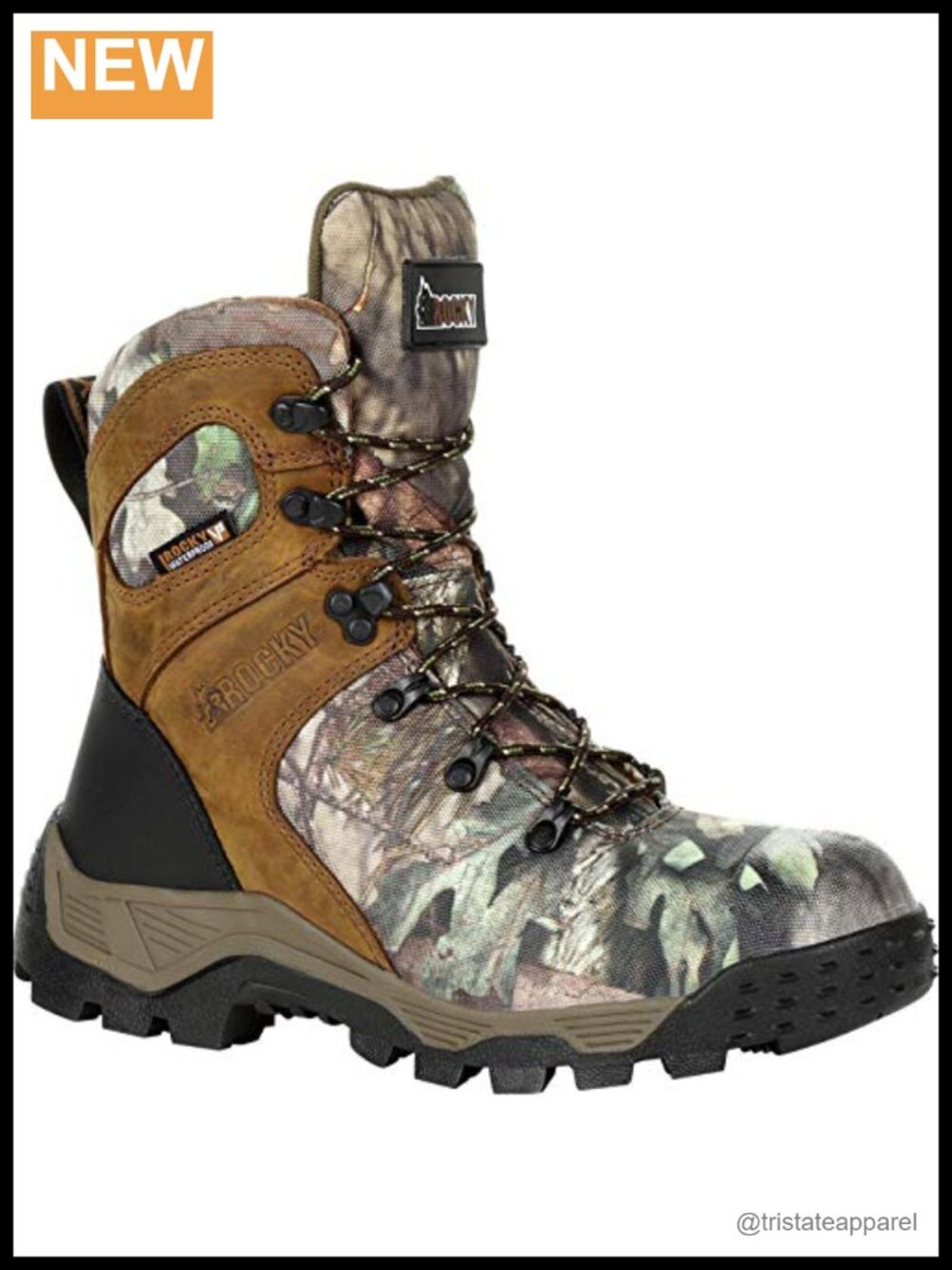 Waterproof Insulated Hiking Boots Women's 800g Lace-Up Outdoor Winter